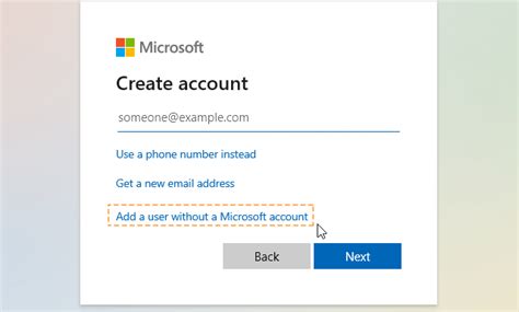Let's start creating your account .